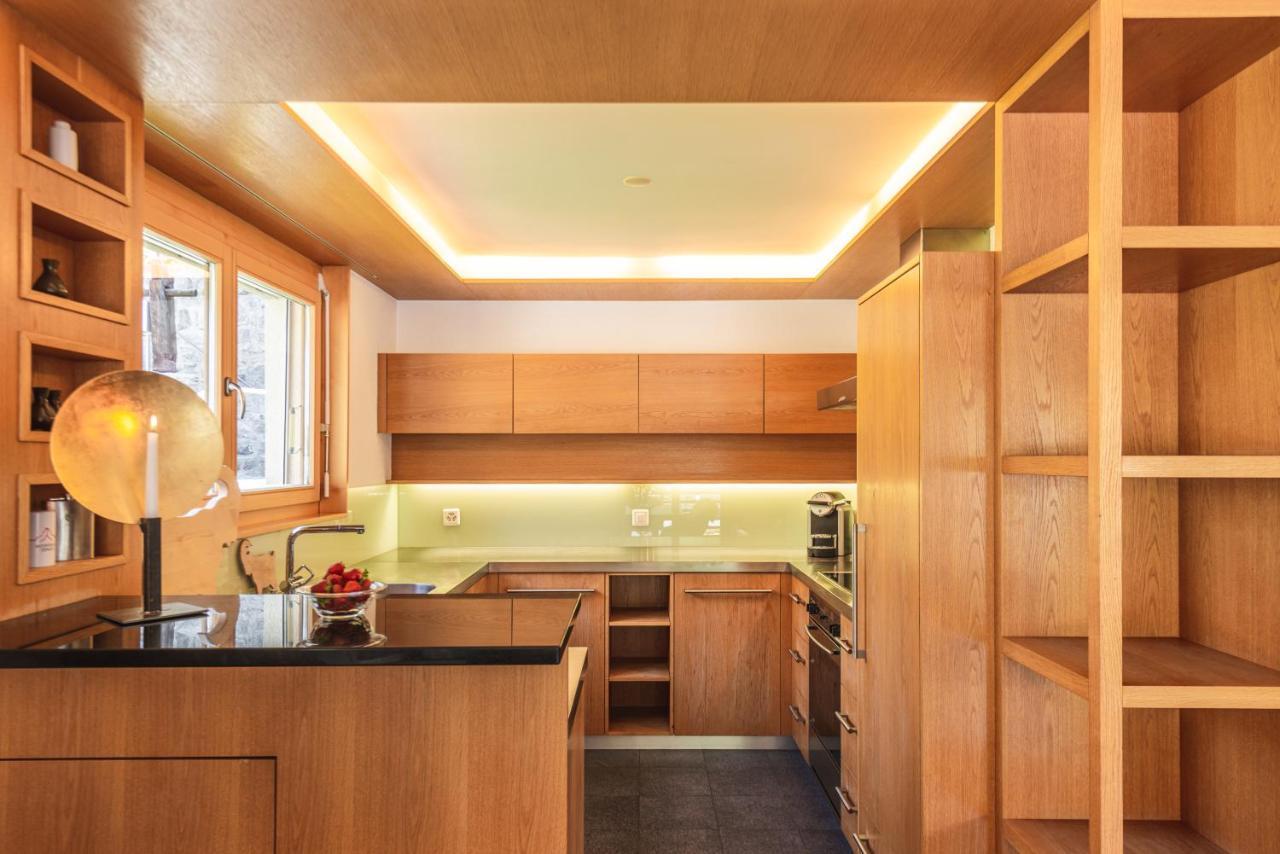 Modern Apartment With View Over Zermatt Esterno foto